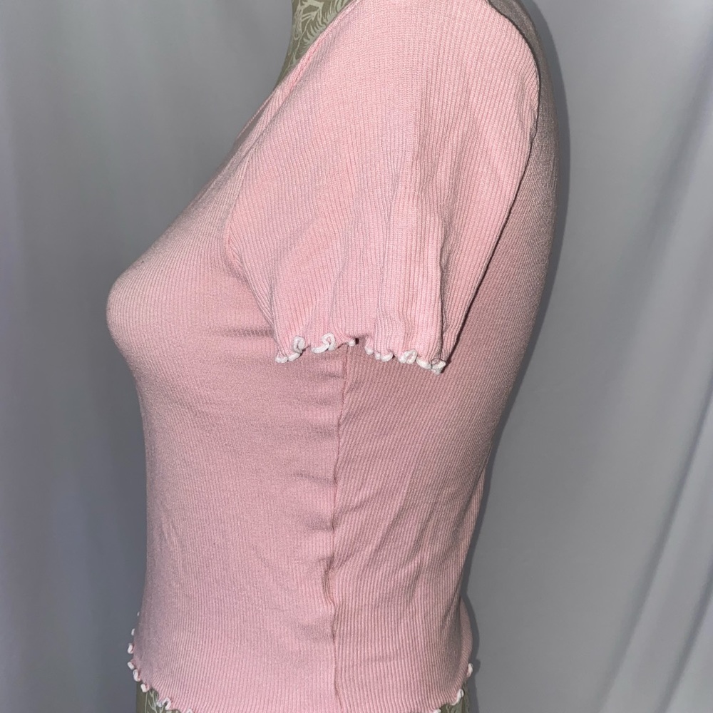 Pink Crop Top - Picture 2 of 4